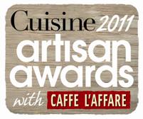 Cuisine Artisan Awards, proudly sponsored by Caffe L'affare